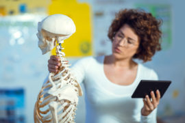 anatomistuderende studerer anatomi, fysiologi, sygdomslære og farmakologi